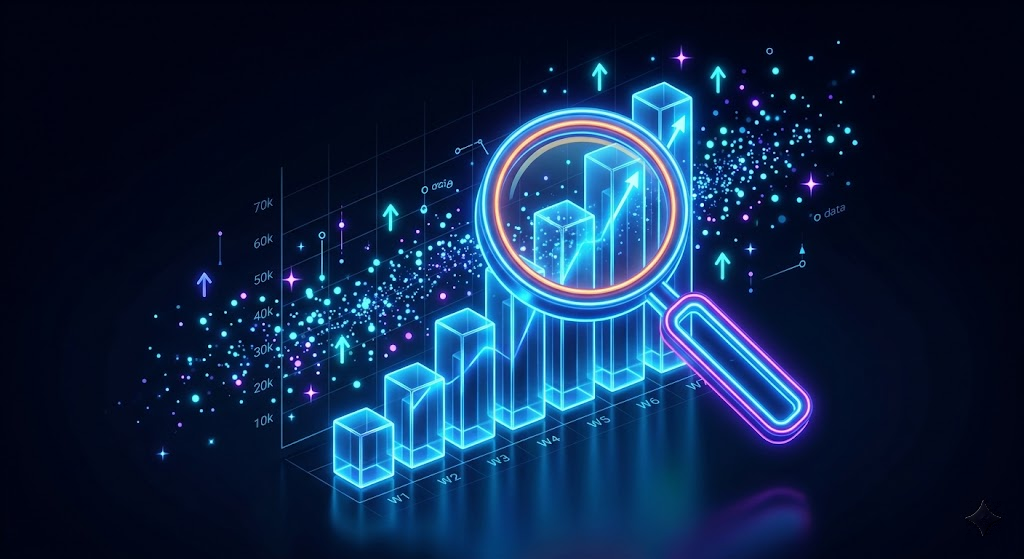 Growth analytics visualization